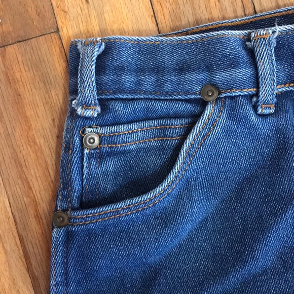 Extra high waisted blue boot cut jeans - Picture 3 of 4